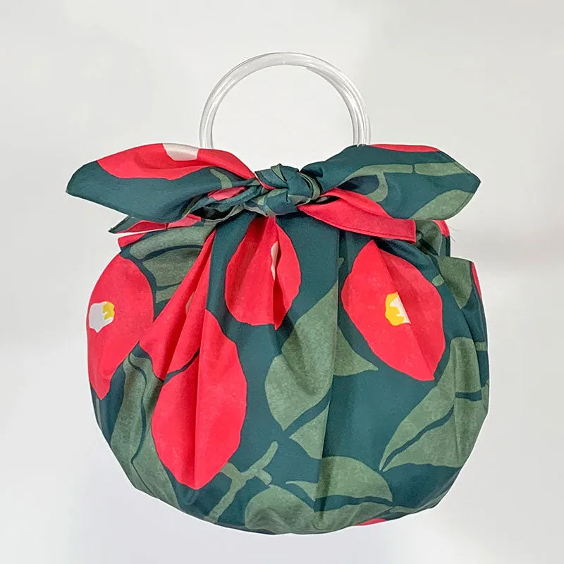 100 Water-repellent recycle | Yumeji Takehisa Camellia Green