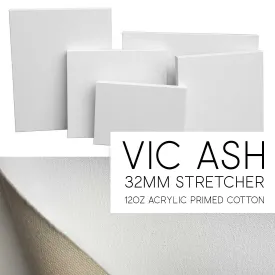 12oz Acrylic Primed Stretched Cotton 15 inch Version