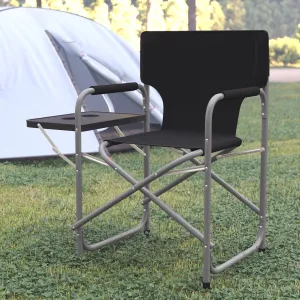 Black Folding Directors Chair JJ-CC305-BK-GG