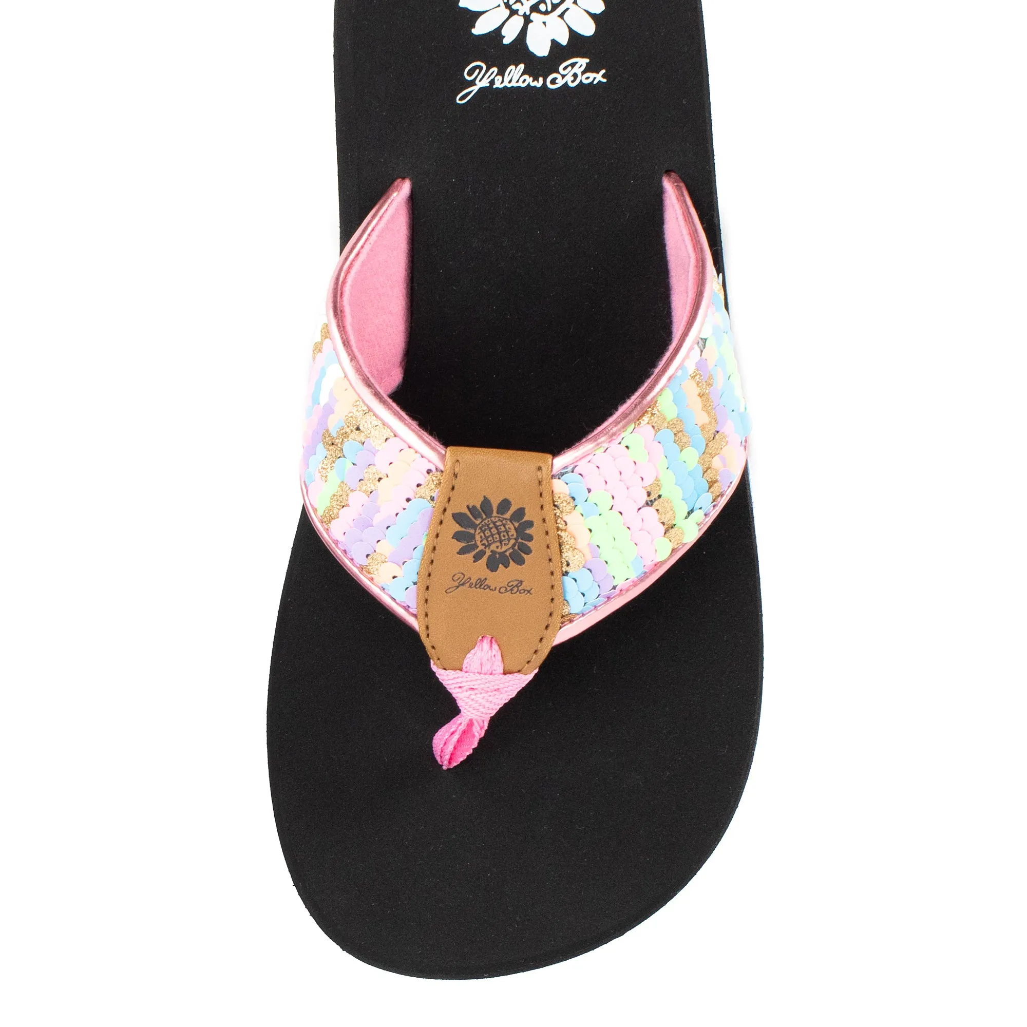 Flant Sequin Flip Flop