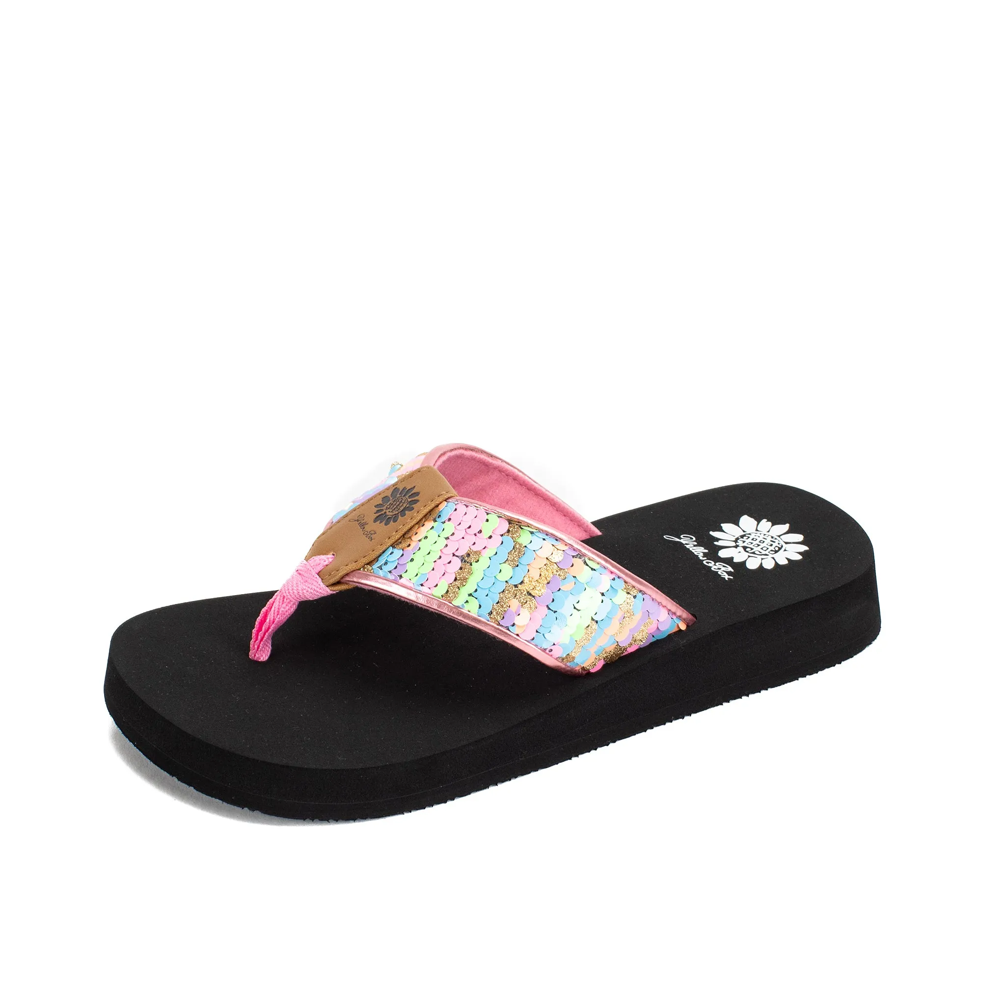 Flant Sequin Flip Flop