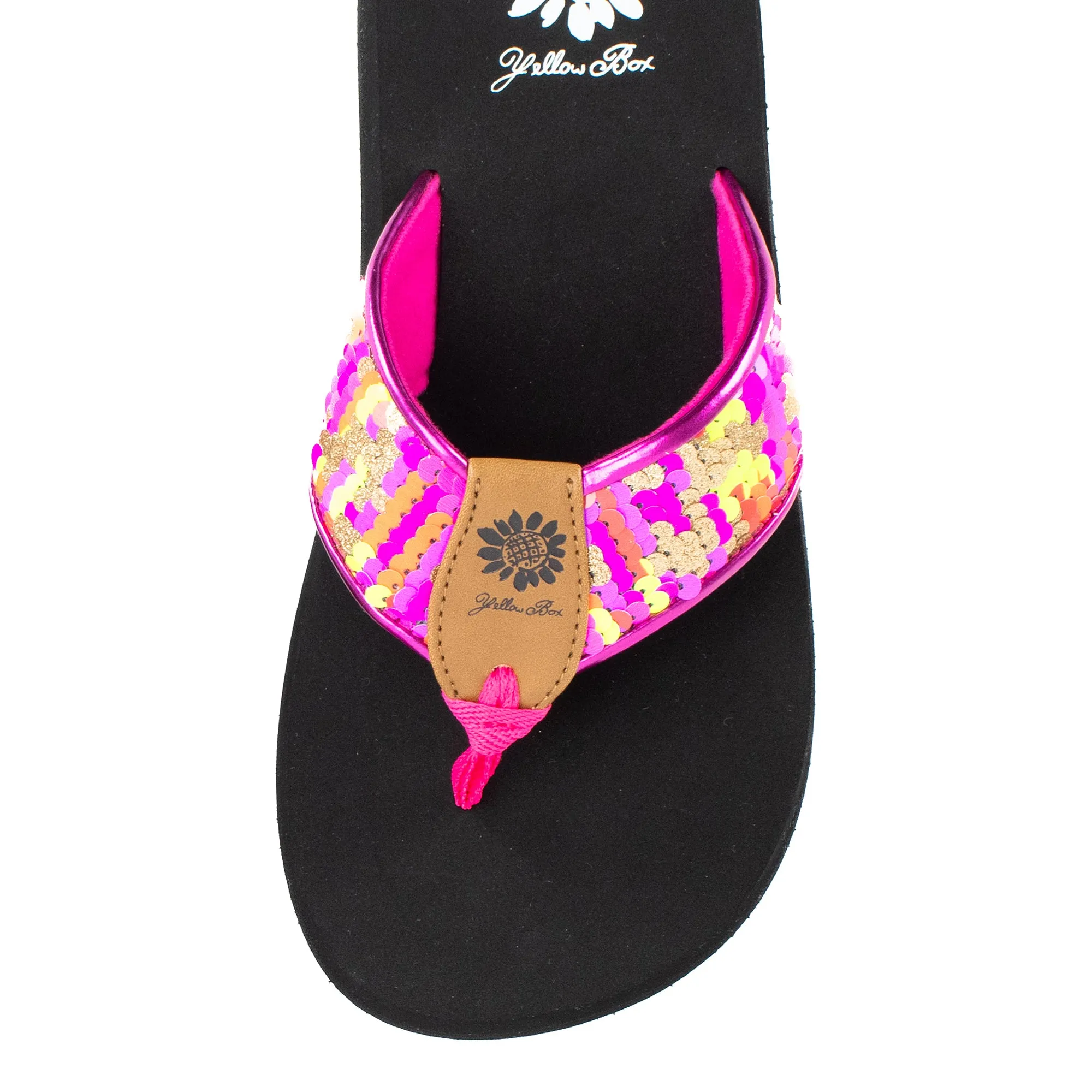 Flant Sequin Flip Flop