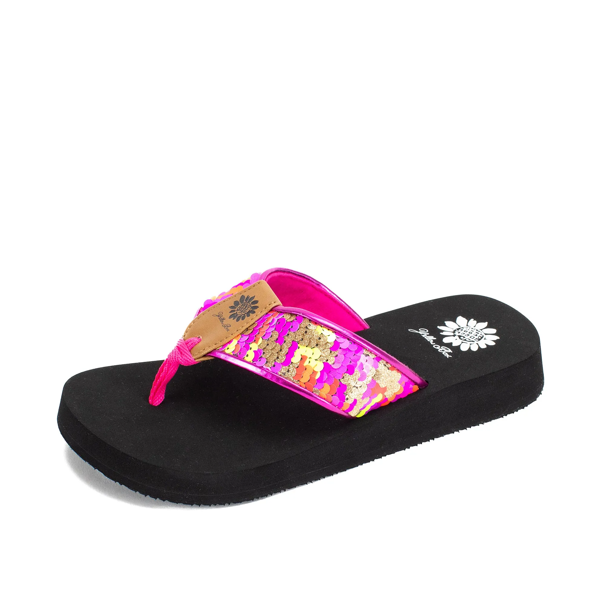 Flant Sequin Flip Flop