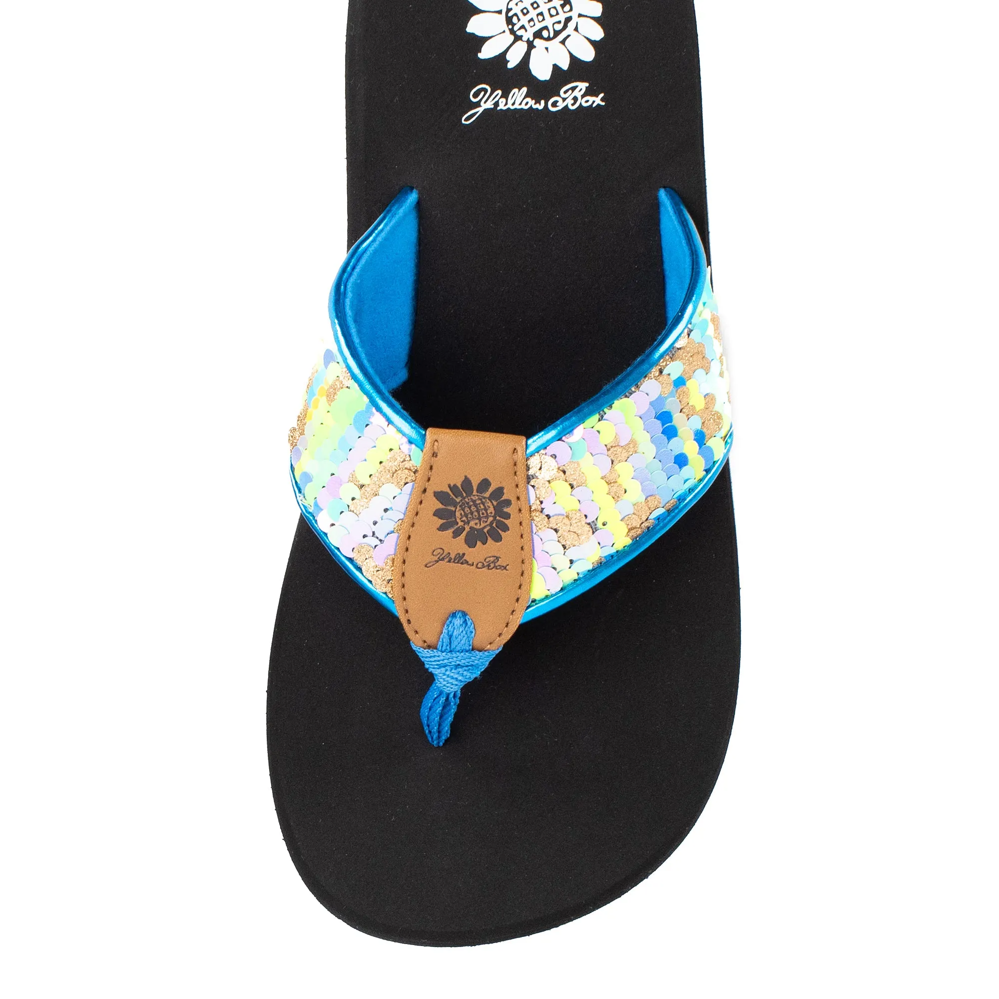 Flant Sequin Flip Flop