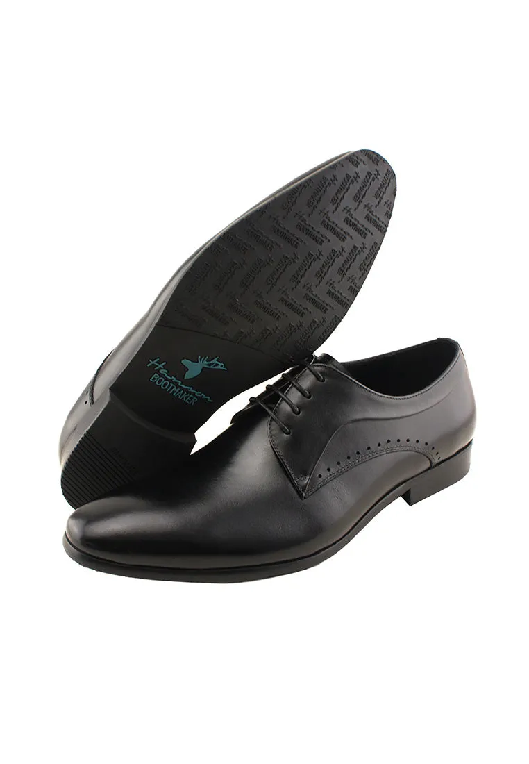 Hanson Bootmaker Lace-up Derby - Black