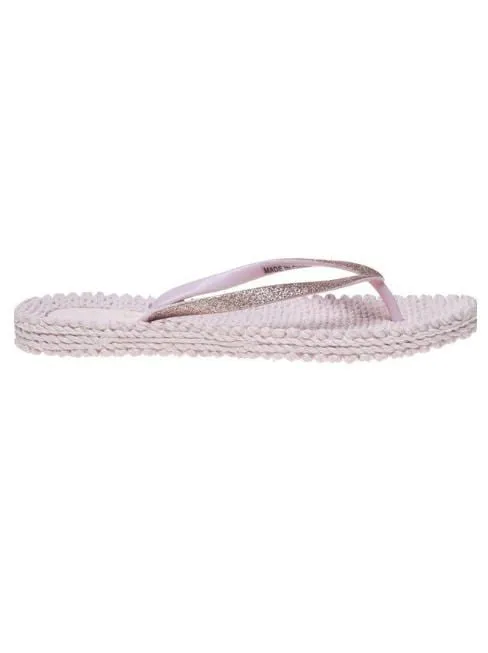 Ilse Jacobsen Flip Flops With Glitter Cheerful 01 Ballerina