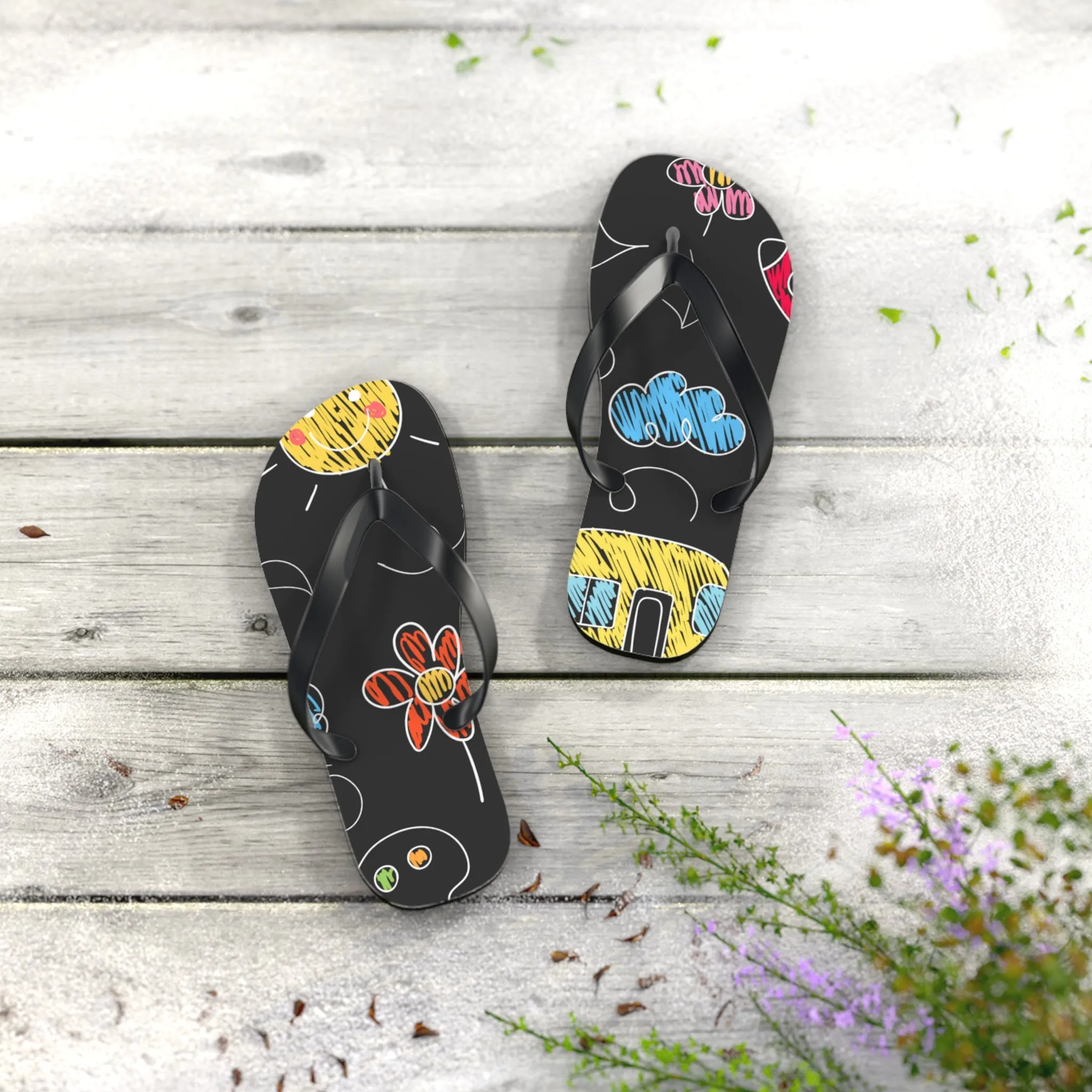 Kids Doodle Playground - Inovax Flip Flops