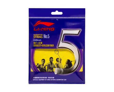 Li Ning BADMINTON STRING NO. 5 SINGLE ROLL [AXJJ006]