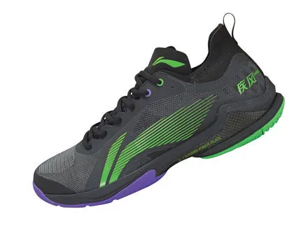 Li Ning Windy Blast Badminton Shoe Unisex [Black] AYAS012-2