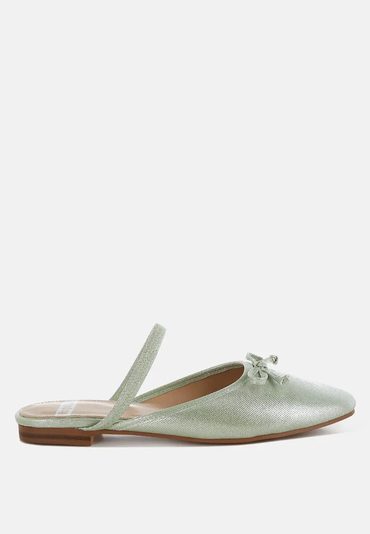 Opalia Glitter Ballet Mules