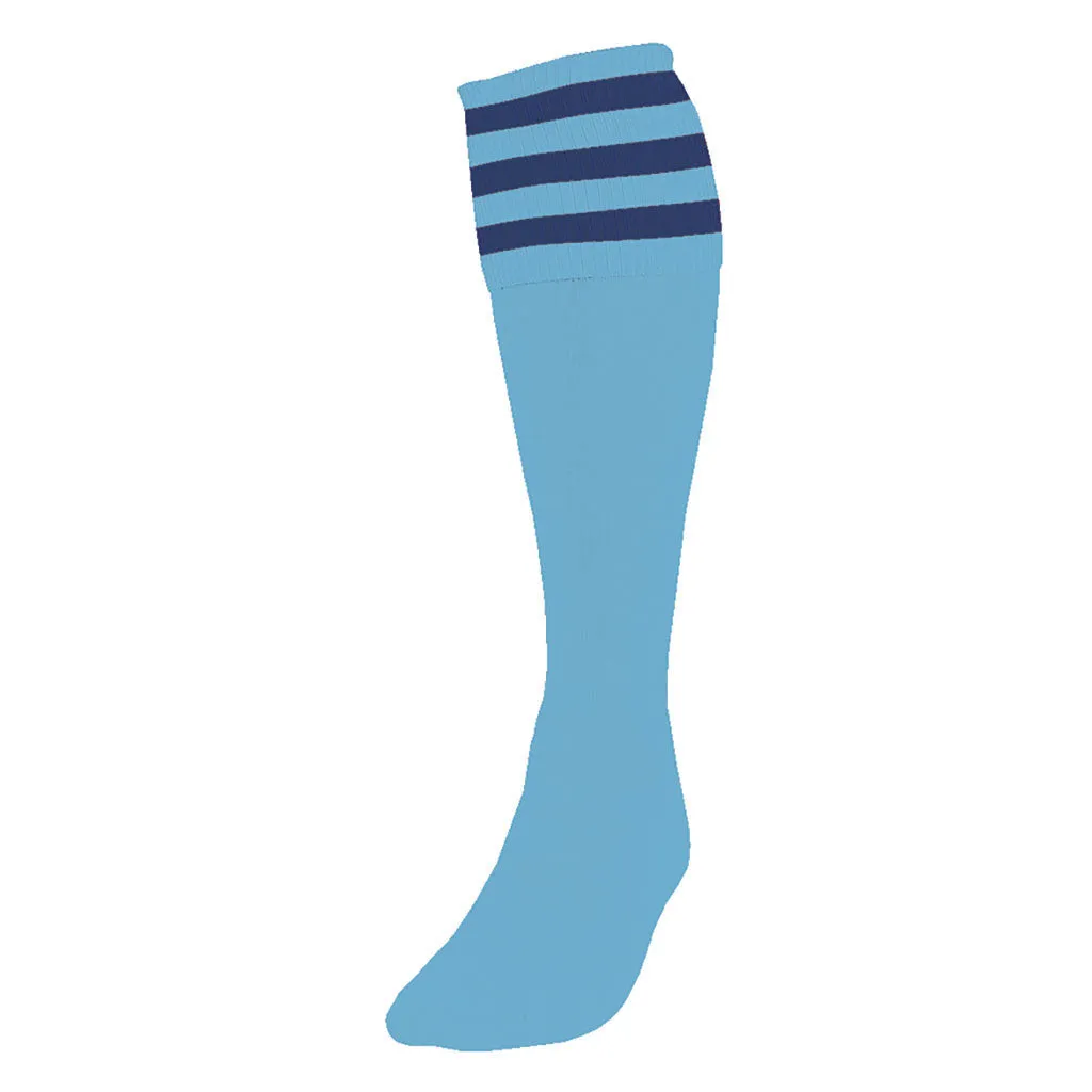 PRECISION 3 STRIPE FOOTBALL SOCKS