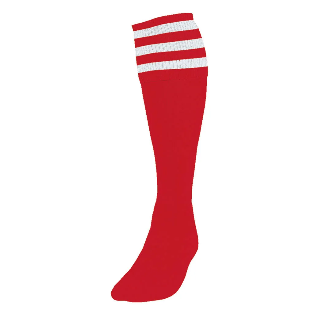 PRECISION 3 STRIPE FOOTBALL SOCKS