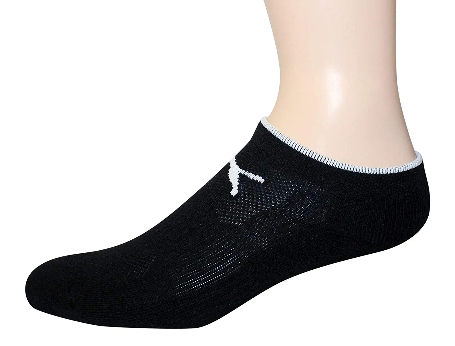 PUMA Women's 6-Pack 1/2 Terry P112111 Low Cut Socks