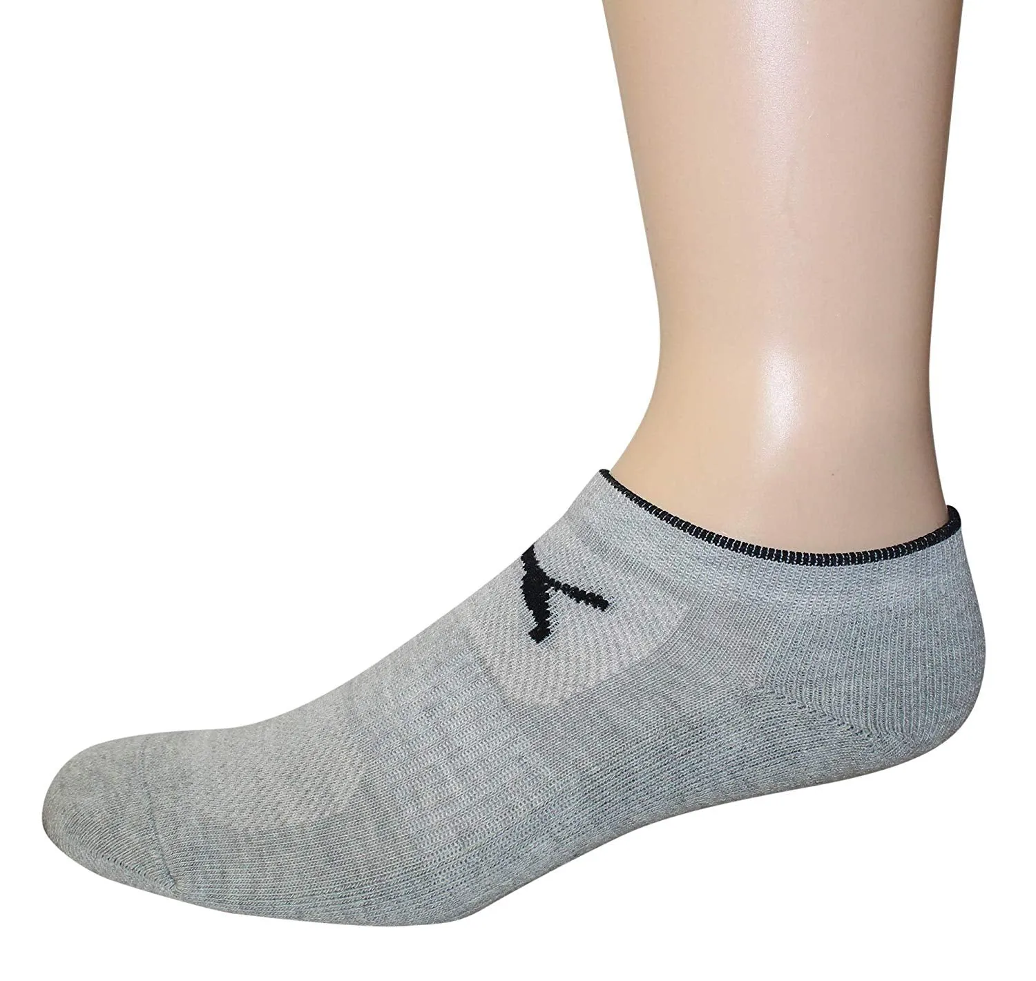 PUMA Women's 6-Pack 1/2 Terry P112111 Low Cut Socks