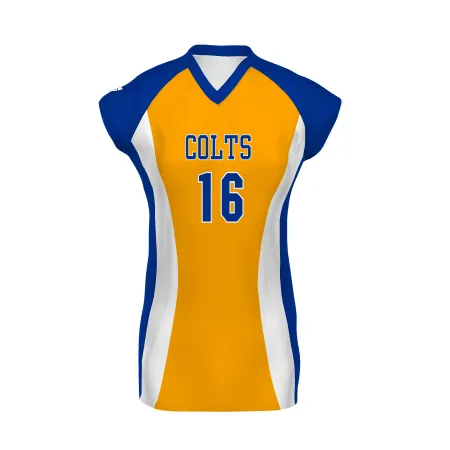 Russell Athletic Ladies Freestyle Sublimated Cap Sleeve Volleyball Jersey