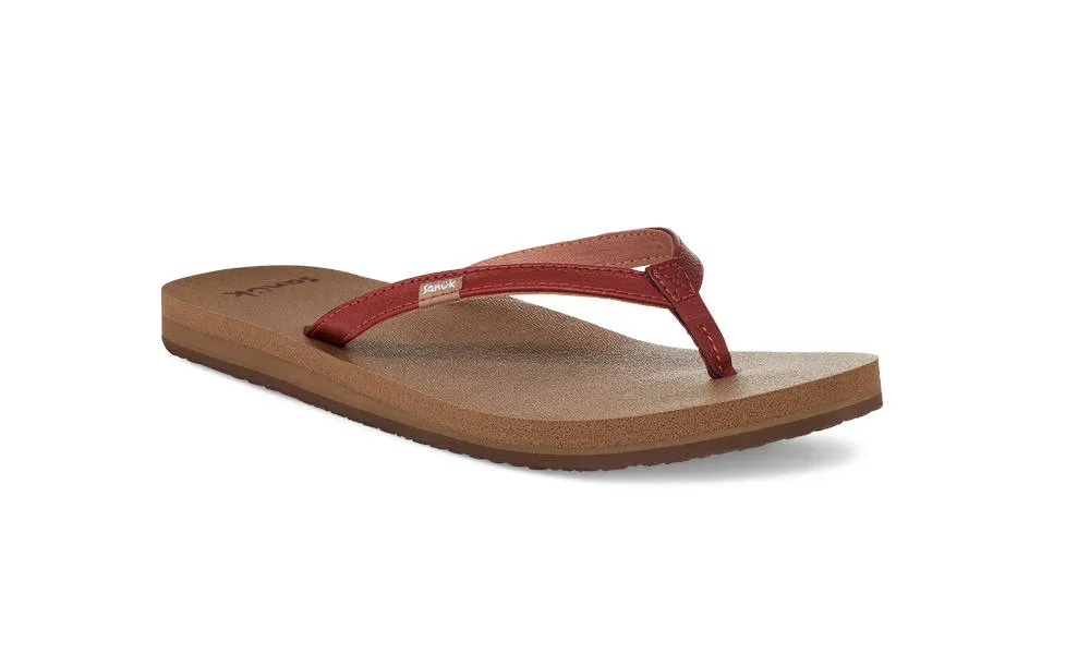 Sanuk Womens Yoga Joy Umber