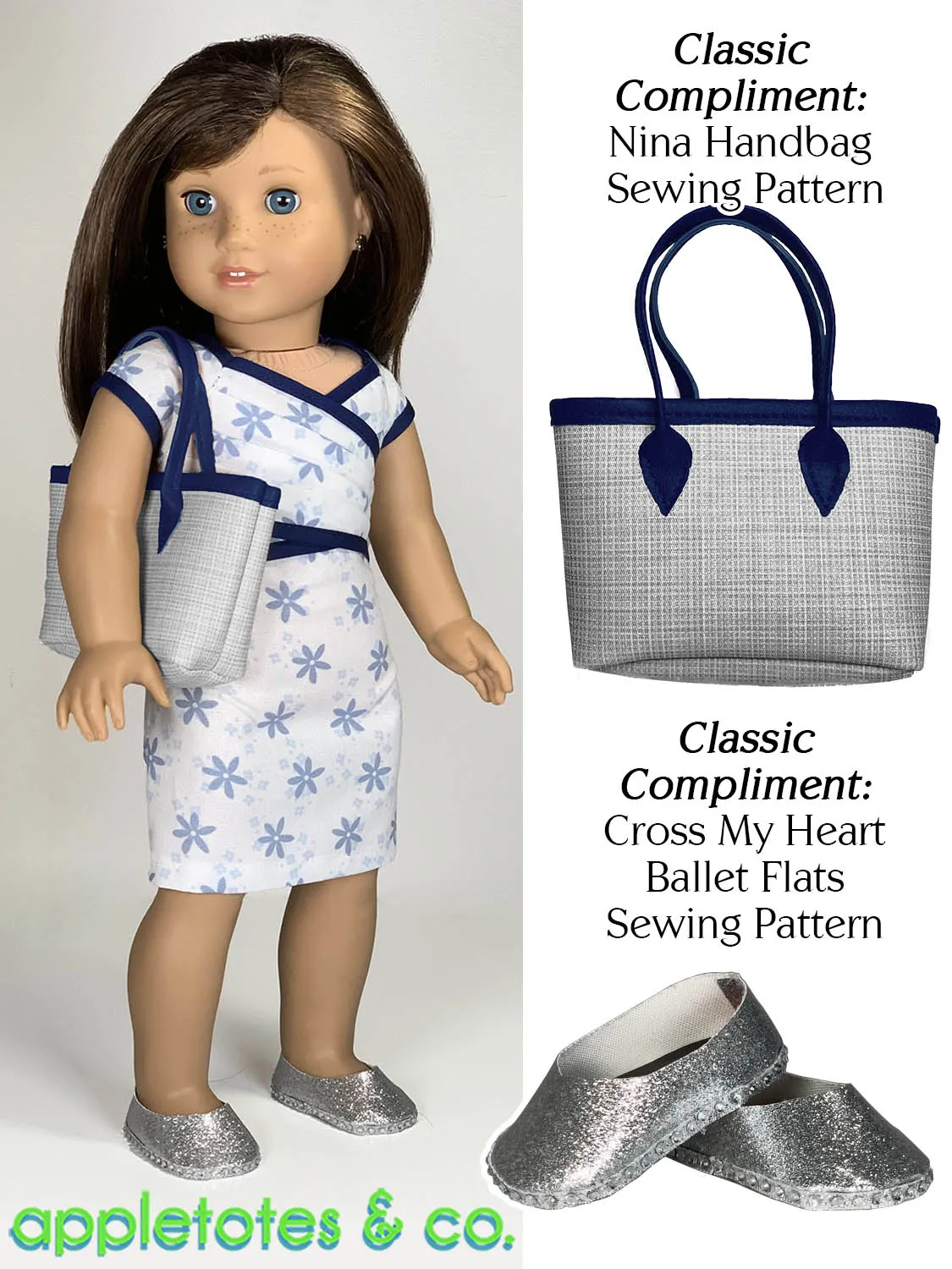 Sara Dress 18 Inch Doll Sewing Pattern