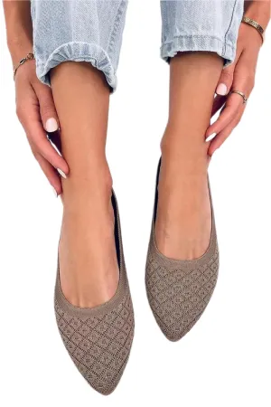 TEEK - Grey Ballet Flats