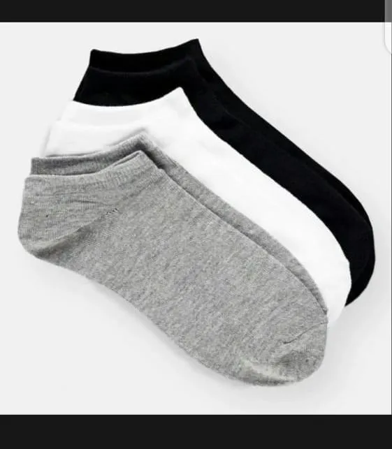 Unisex cotton ankle socks pack