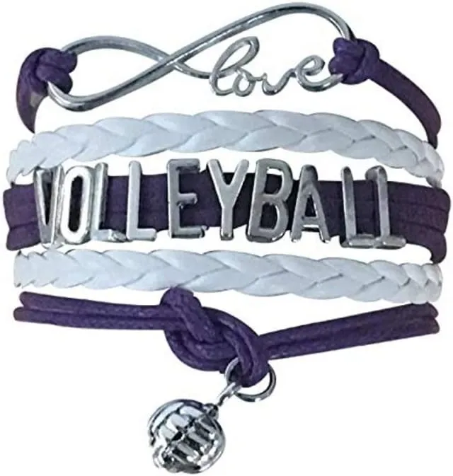 Volleyball Love Bracelet - Pick Your Team Colors