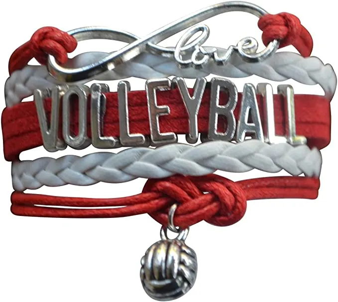 Volleyball Love Bracelet - Pick Your Team Colors