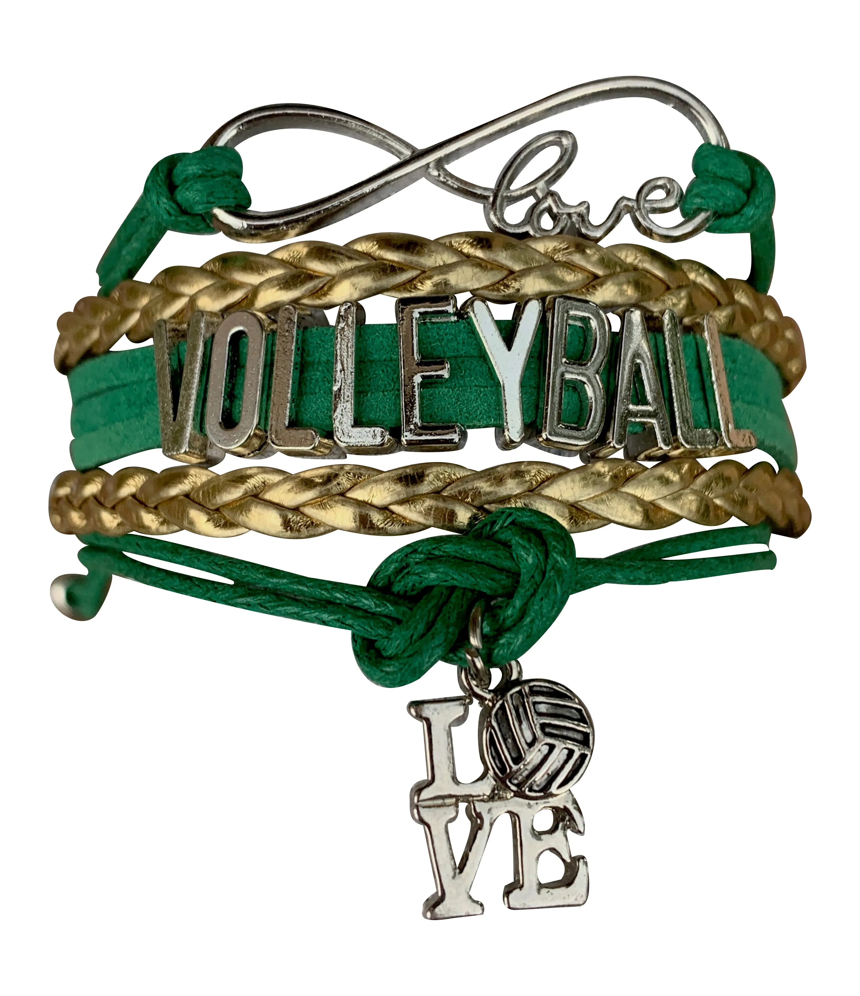 Volleyball Love Bracelet - Pick Your Team Colors