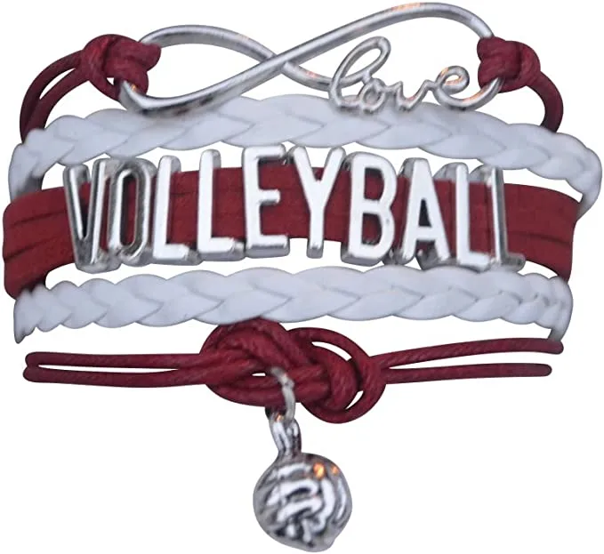 Volleyball Love Bracelet - Pick Your Team Colors