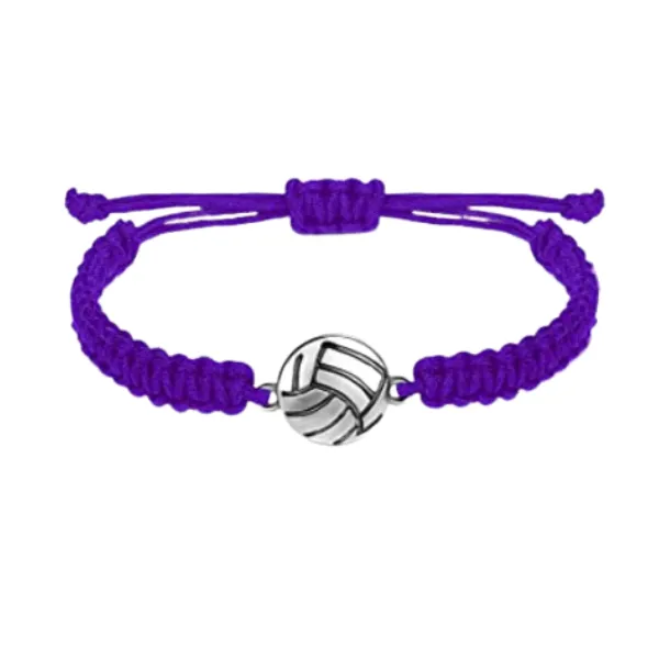 Volleyball Rope Bracelet - Pick Color