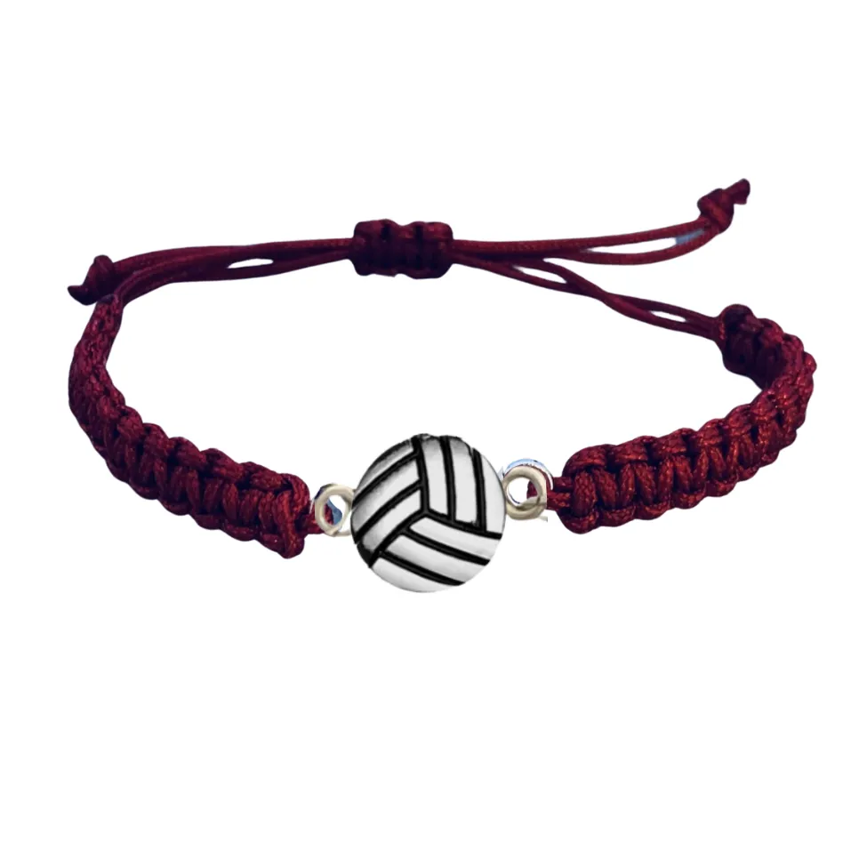 Volleyball Rope Bracelet - Pick Color