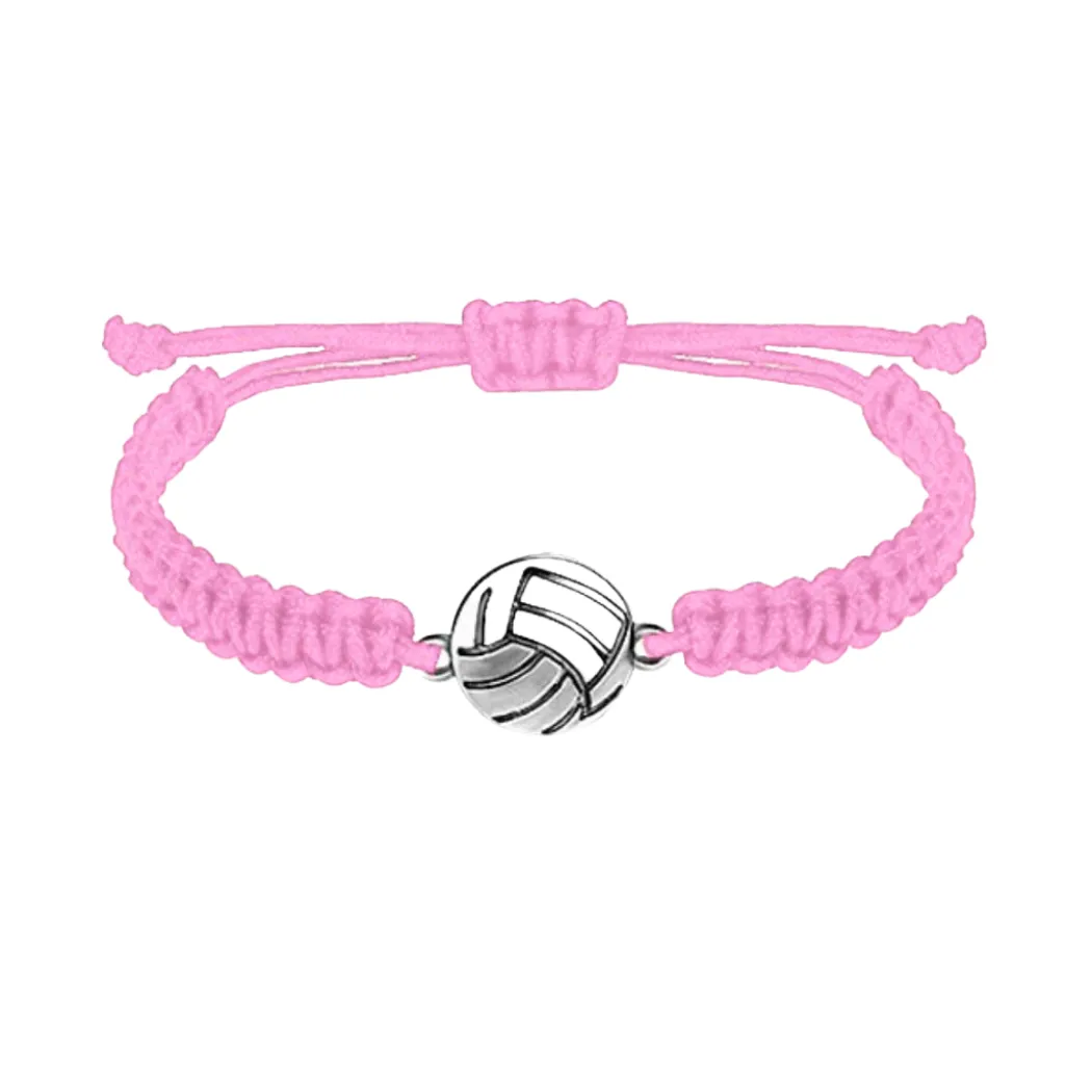 Volleyball Rope Bracelet - Pick Color