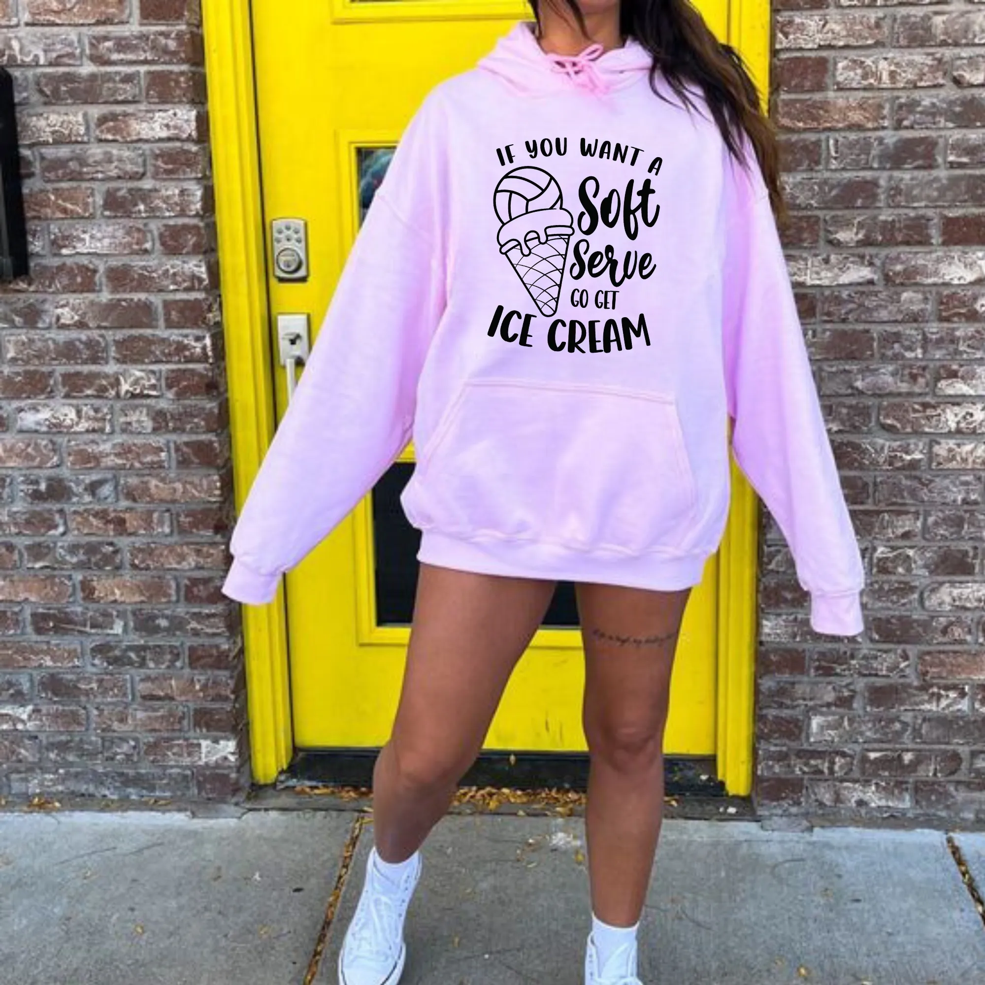 Volleyball Soft Serve Hoodie