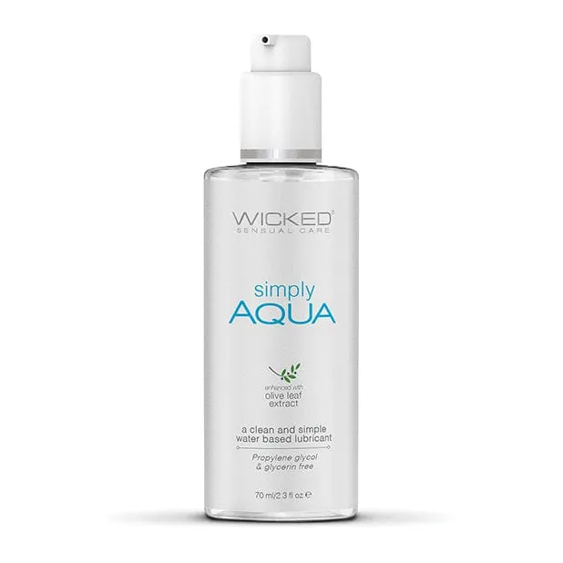 Wicked - Sensual Care Simply Aqua Water Based Lubricant