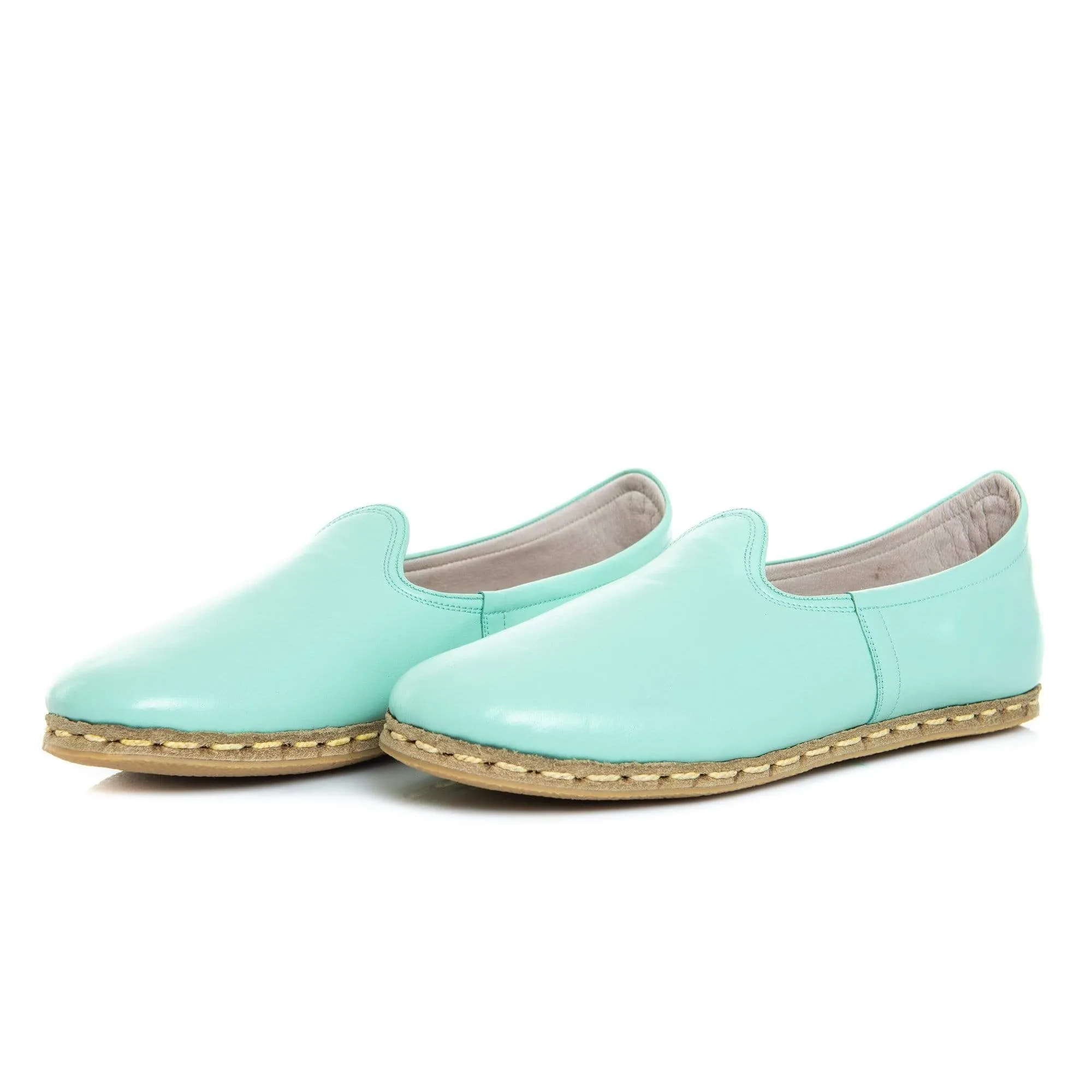 Women's Aqua Slip On Shoes