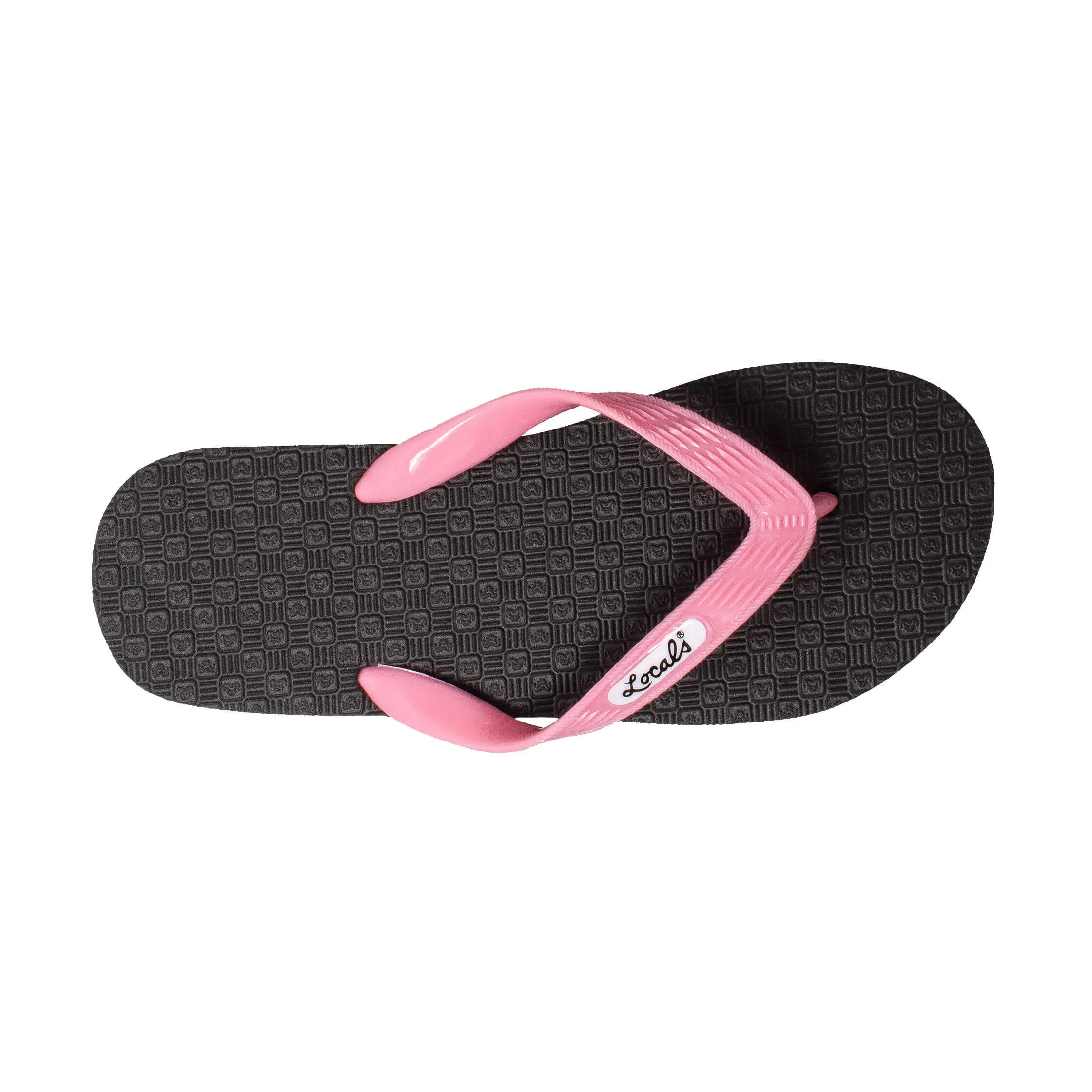 Women's Solid Pink Strap Slippah