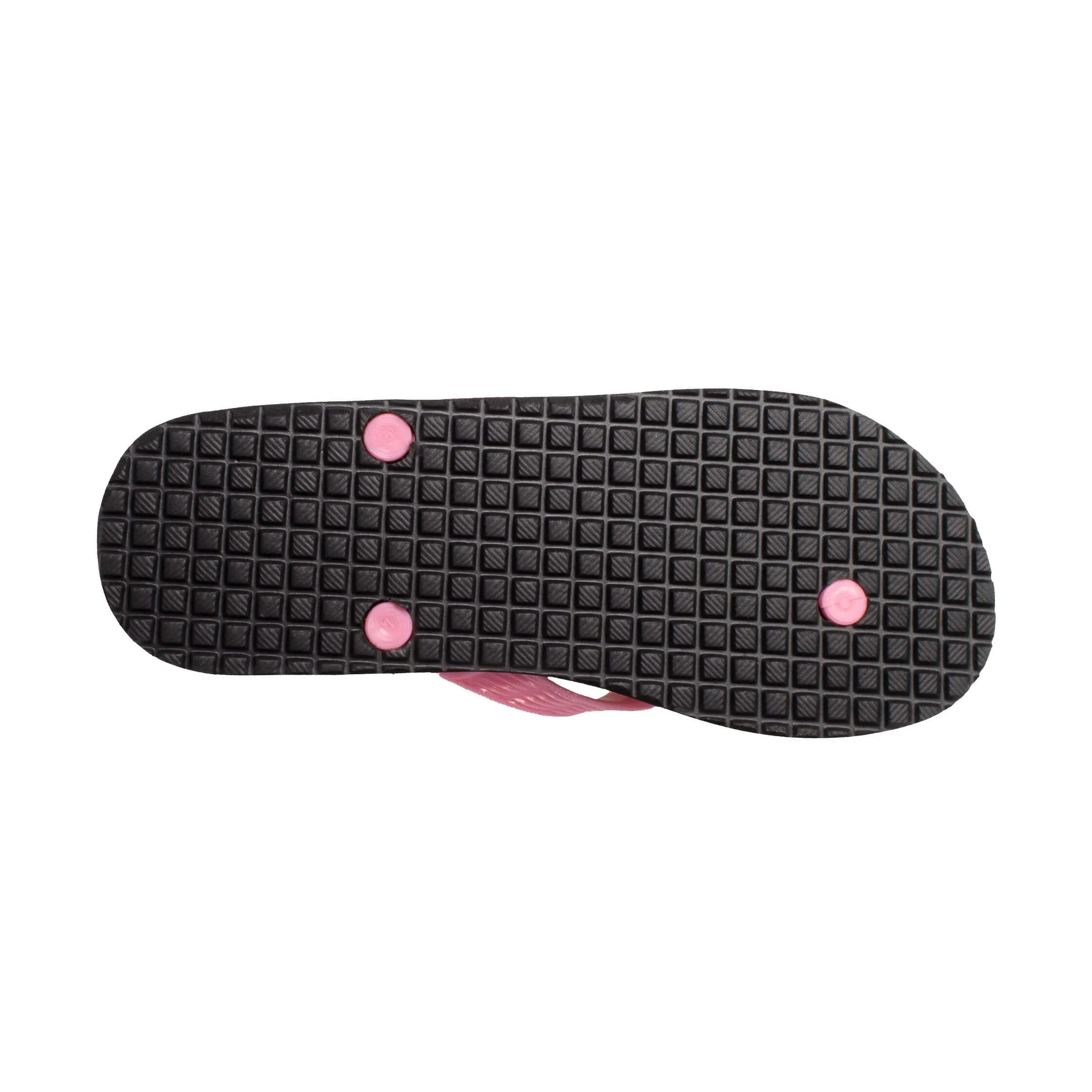 Women's Solid Pink Strap Slippah